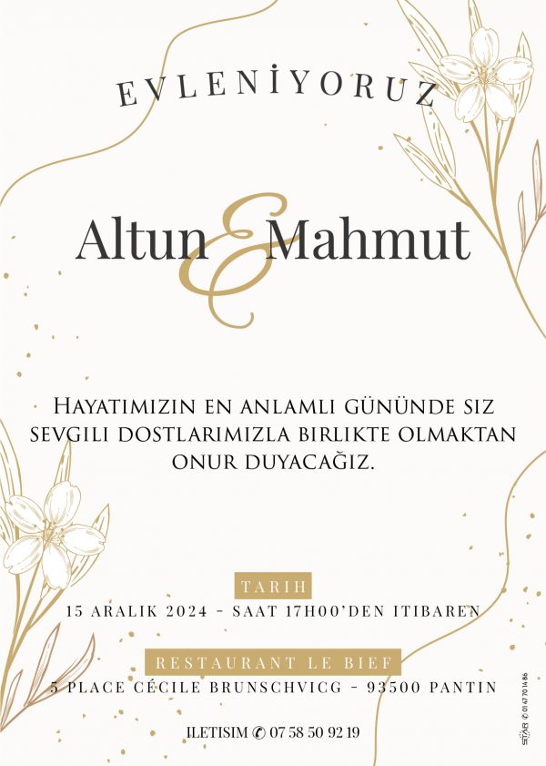 Invitation 21cm x 10cm ou 21cm x 15cm – Image 6