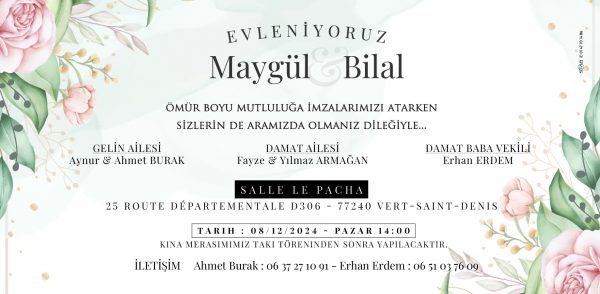 Invitation 21cm x 10cm ou 21cm x 15cm – Image 9