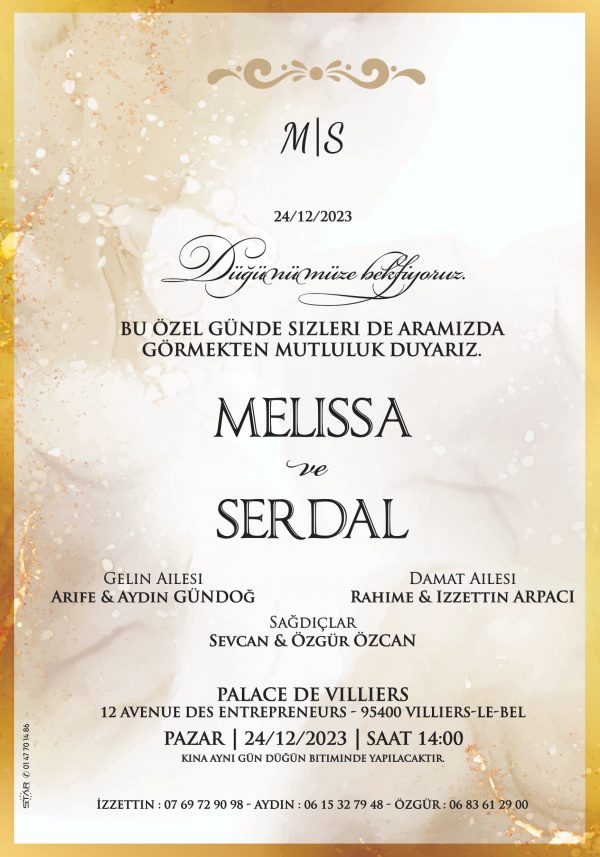 Invitation 21cm x 10cm ou 21cm x 15cm – Image 19