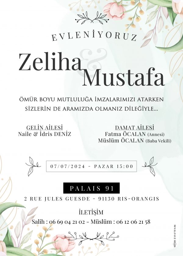 Invitation 21cm x 10cm ou 21cm x 15cm – Image 15